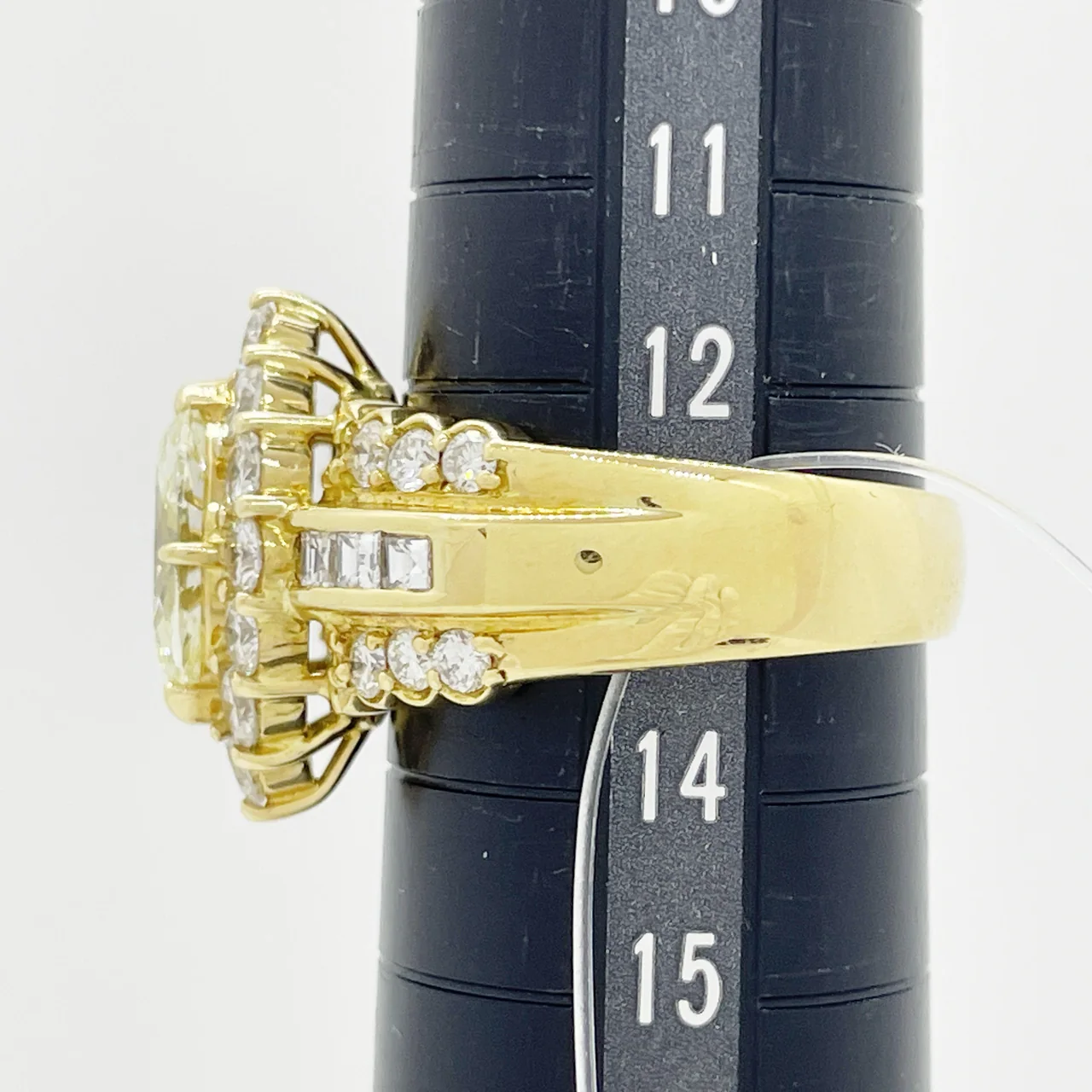 K18 DIAMOND RING D1.008CT (VLY-VS1) FD1.40CTS 12.3G view 6