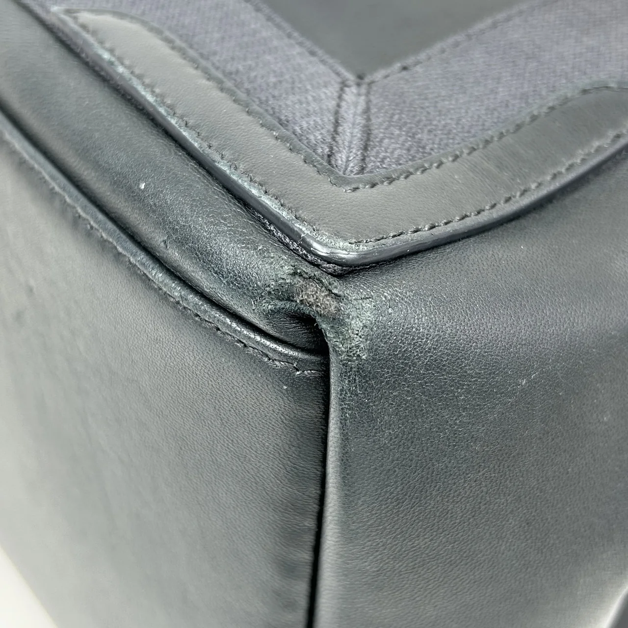 BALENCIAGA NAVY CABAS S (GRAY) view 4