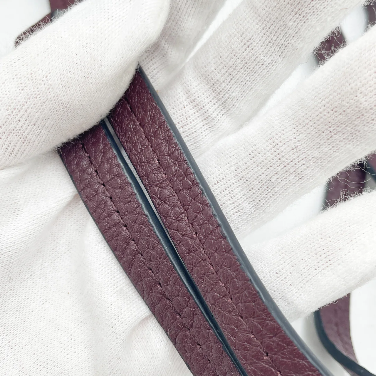 VALENTINO TWO-WAY BAG (BURGUNDY) view 7