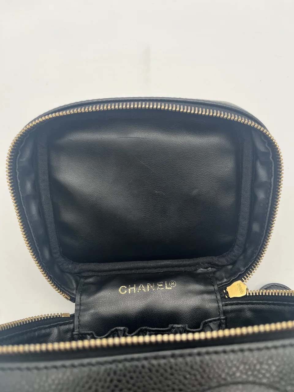 CHANEL CAVIAR VANITY BAG view 7