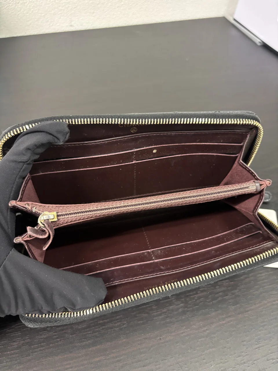 CHANEL CAVIAR TIMELESS CLASSIC LONG WALLET view 6