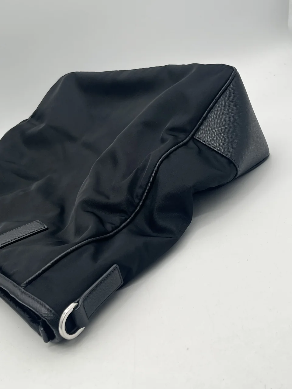PRADA TESSUTO TOTE BAG (BLACK) view 5
