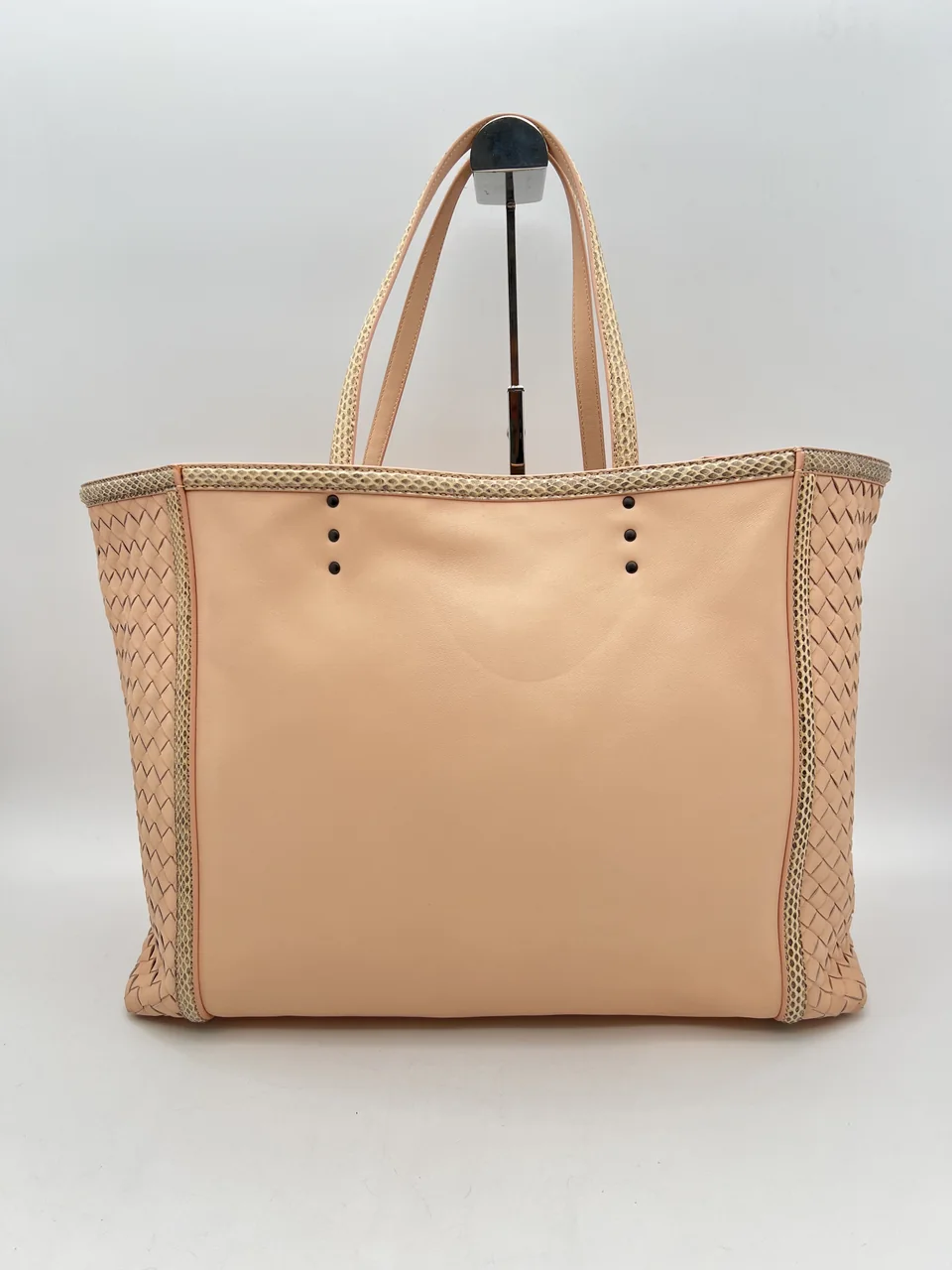 TG-9 38-6 BOTTEGA VENETA INTRECCIATO TOTE BAG (PINK)