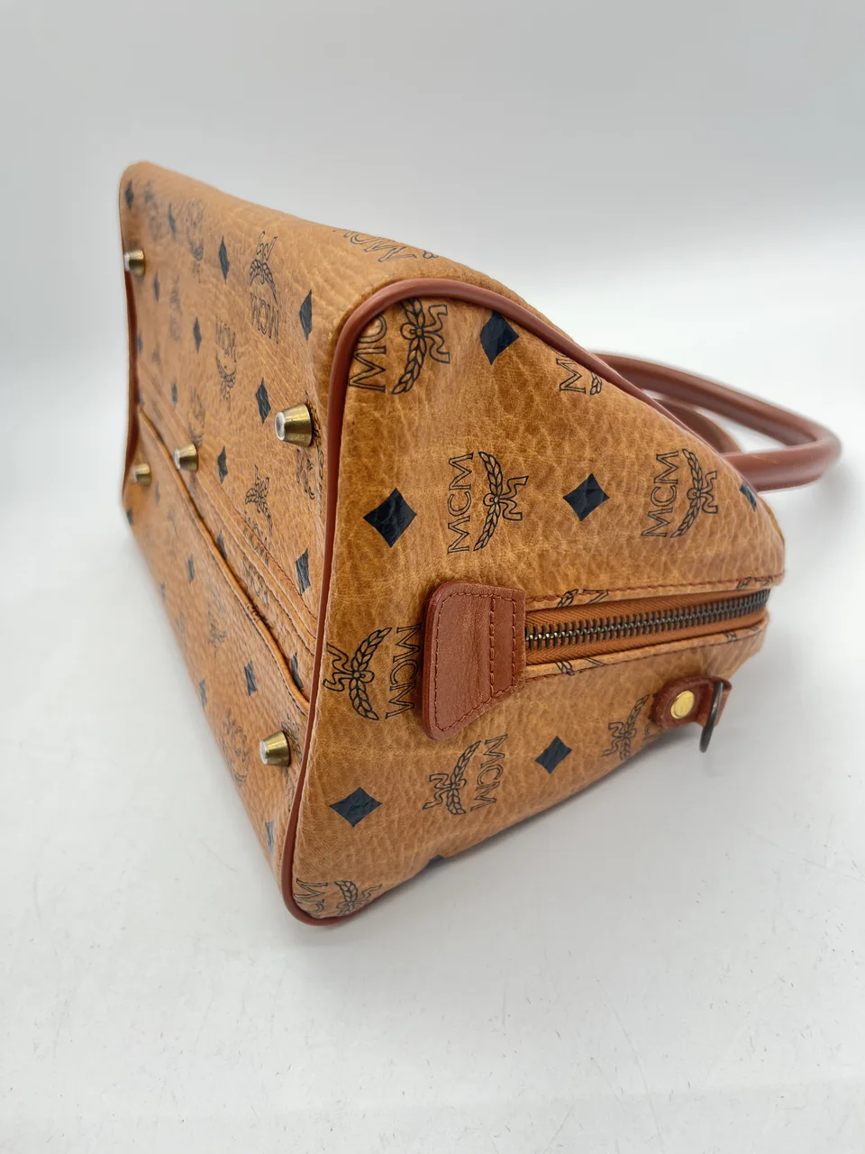 MCM TWO-WAY BAG (BROWN) view 8