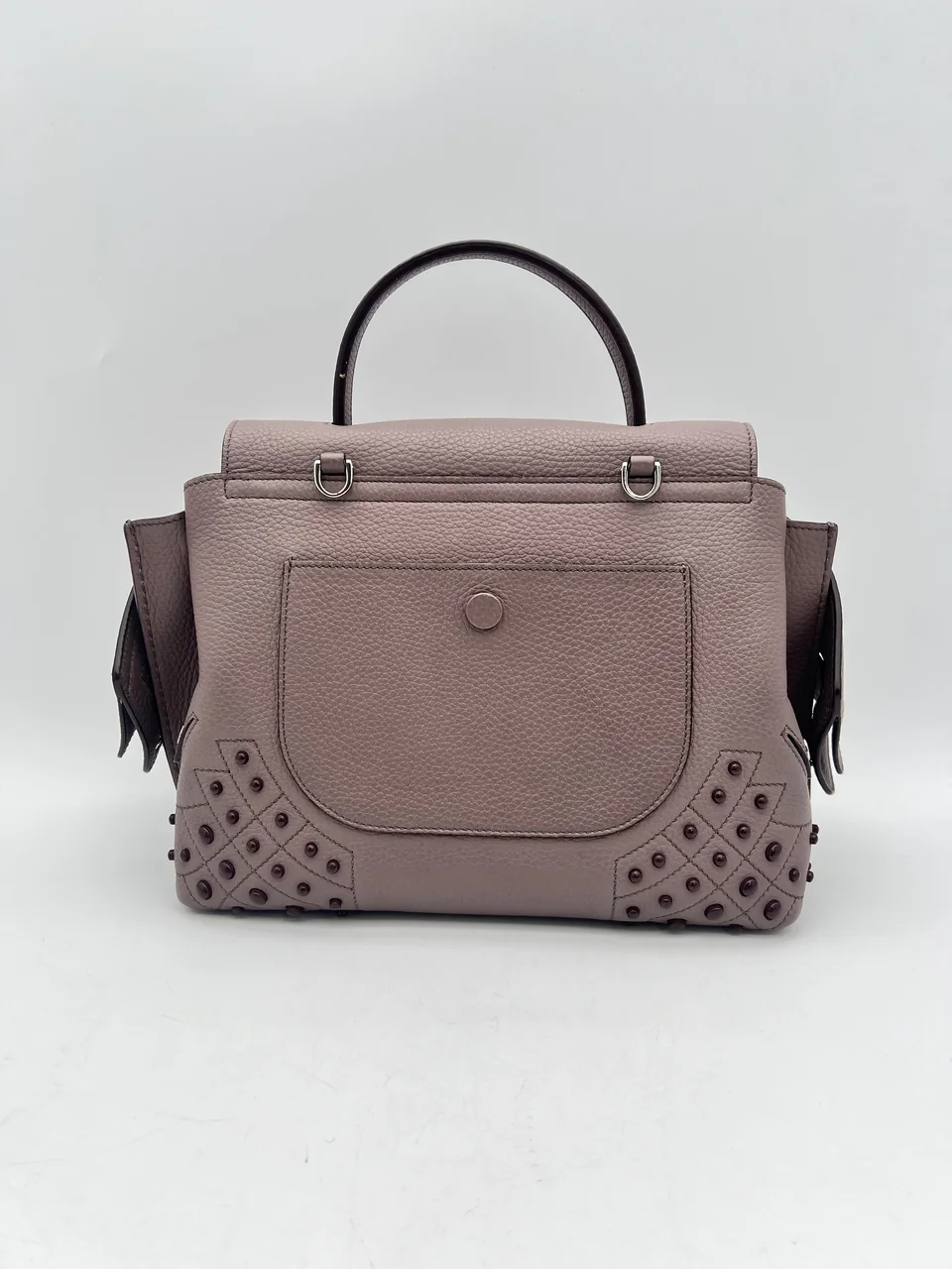 TOD'S TWO-WAY SHOULDER BAG (DUSTY PURPLE) view 6