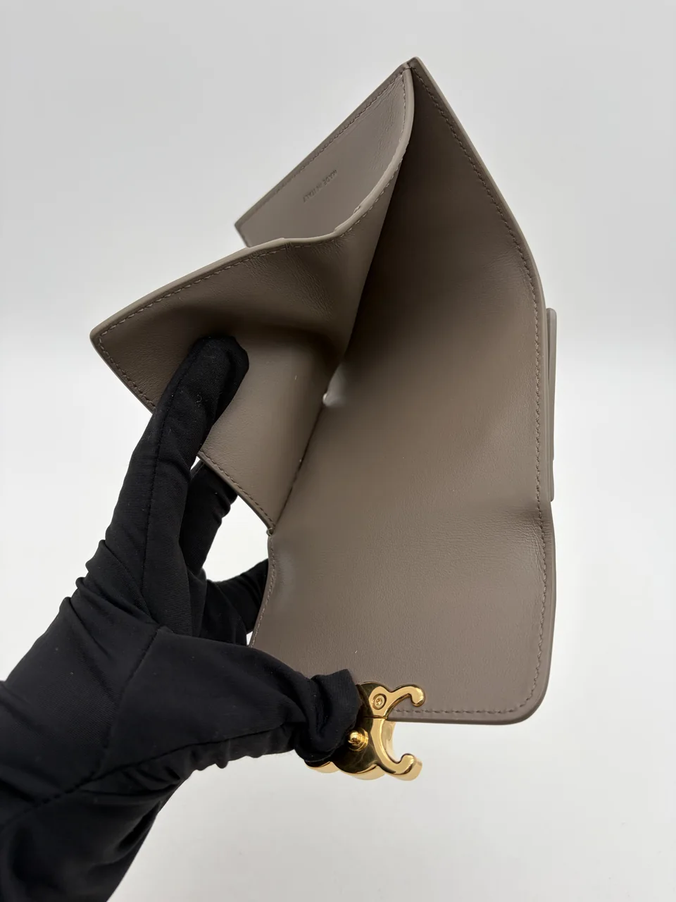 CELINE TRIOMPHE WALLET (GRAY) view 9