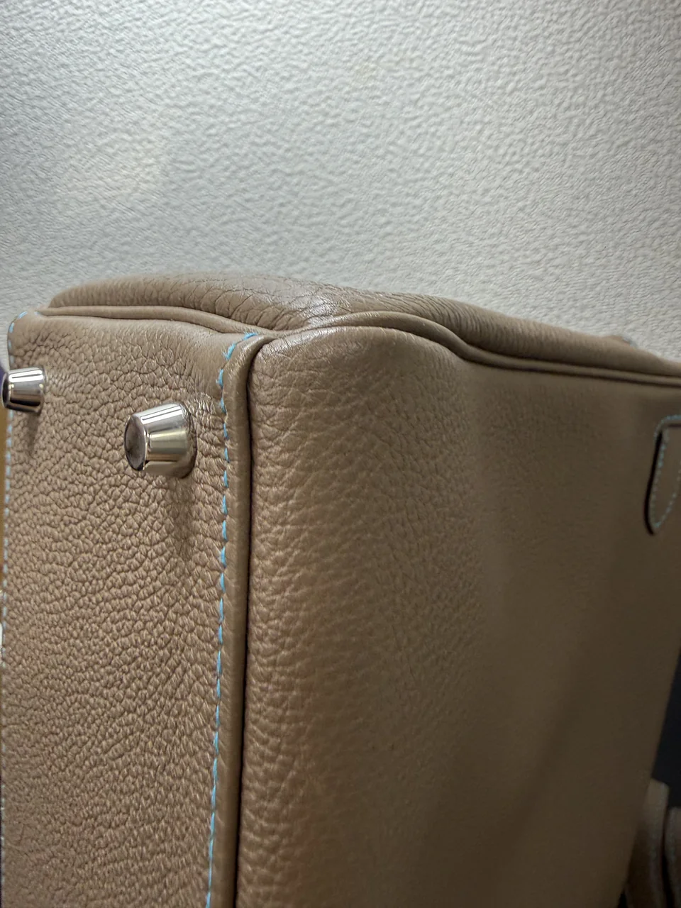 HERMES KELLY ECLAT 28 (TOGO, ETOUPE, □N STAMP) view 8