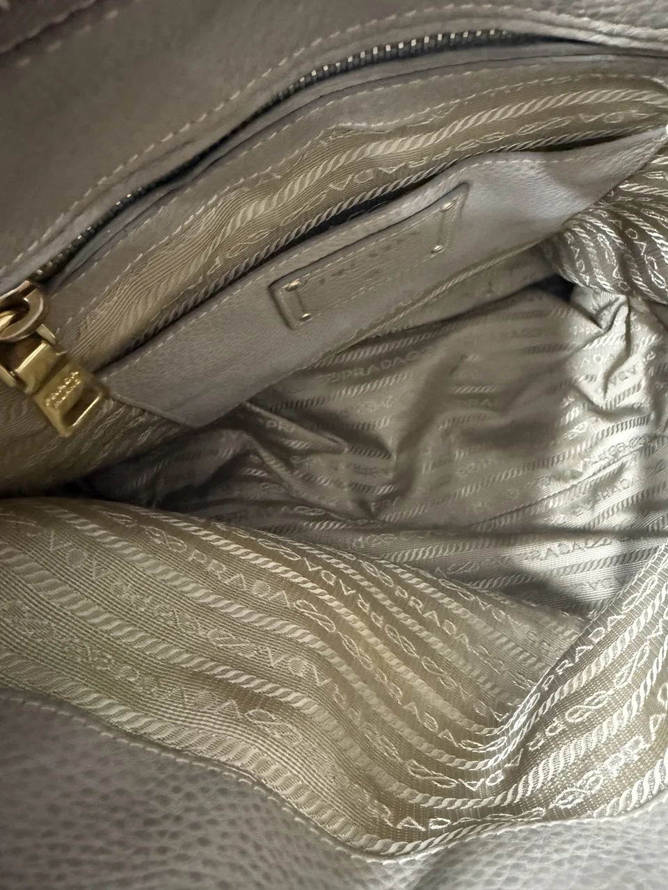 PRADA VITELLO TWO-WAY TOTE BAG view 10