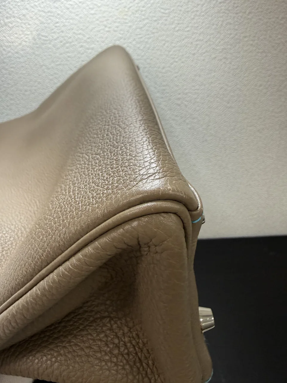 HERMES KELLY ECLAT 28 (TOGO, ETOUPE, □N STAMP) view 9
