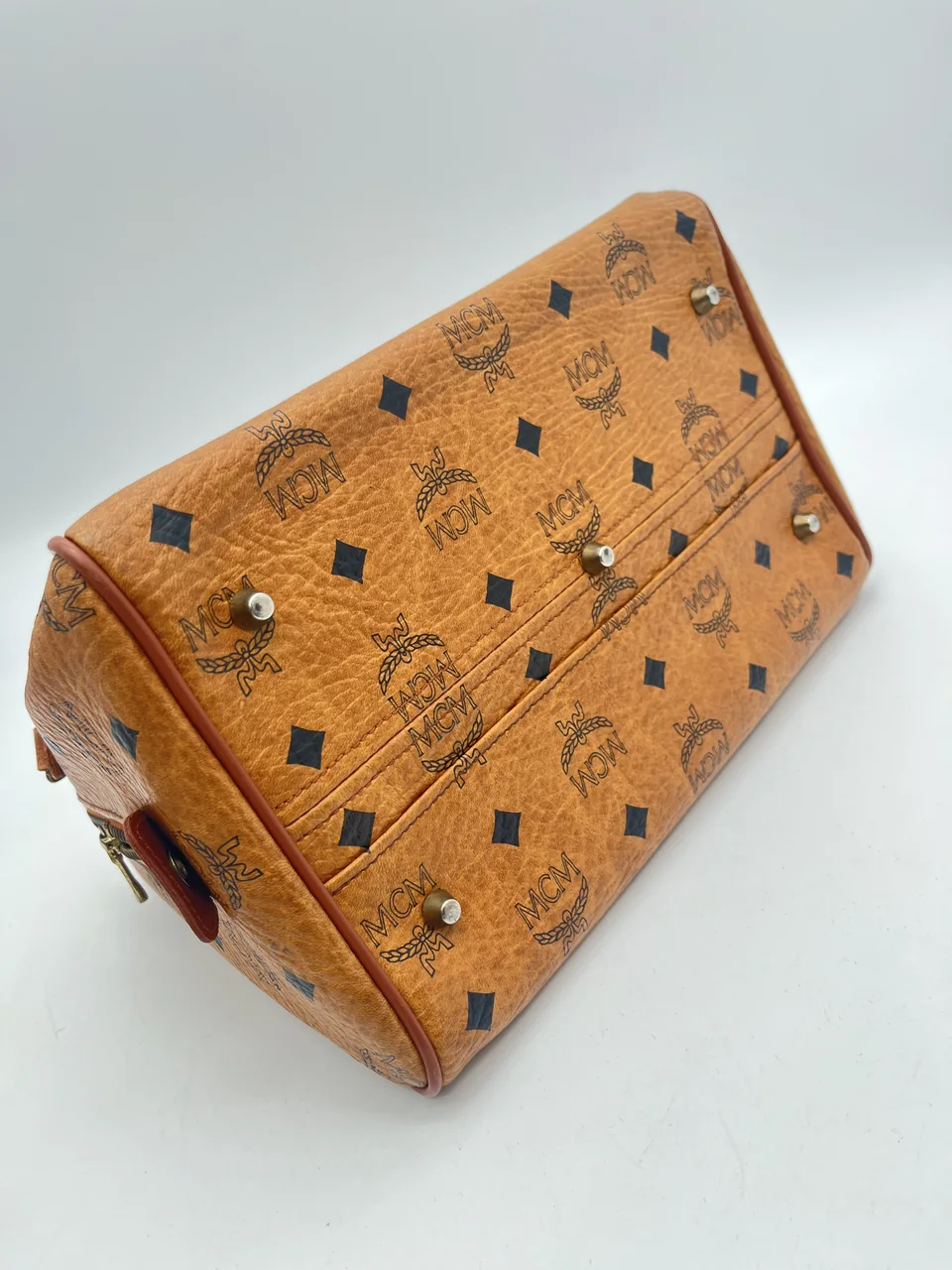 MCM TWO-WAY BAG (BROWN) view 7