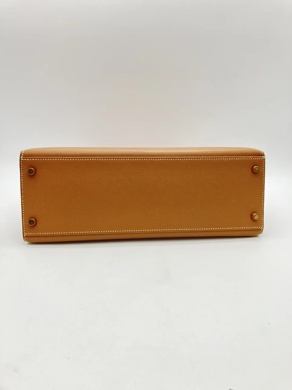 HERMES KELLY 32 (COURCHEVEL, NATURAL, ○W STAMP) view 8