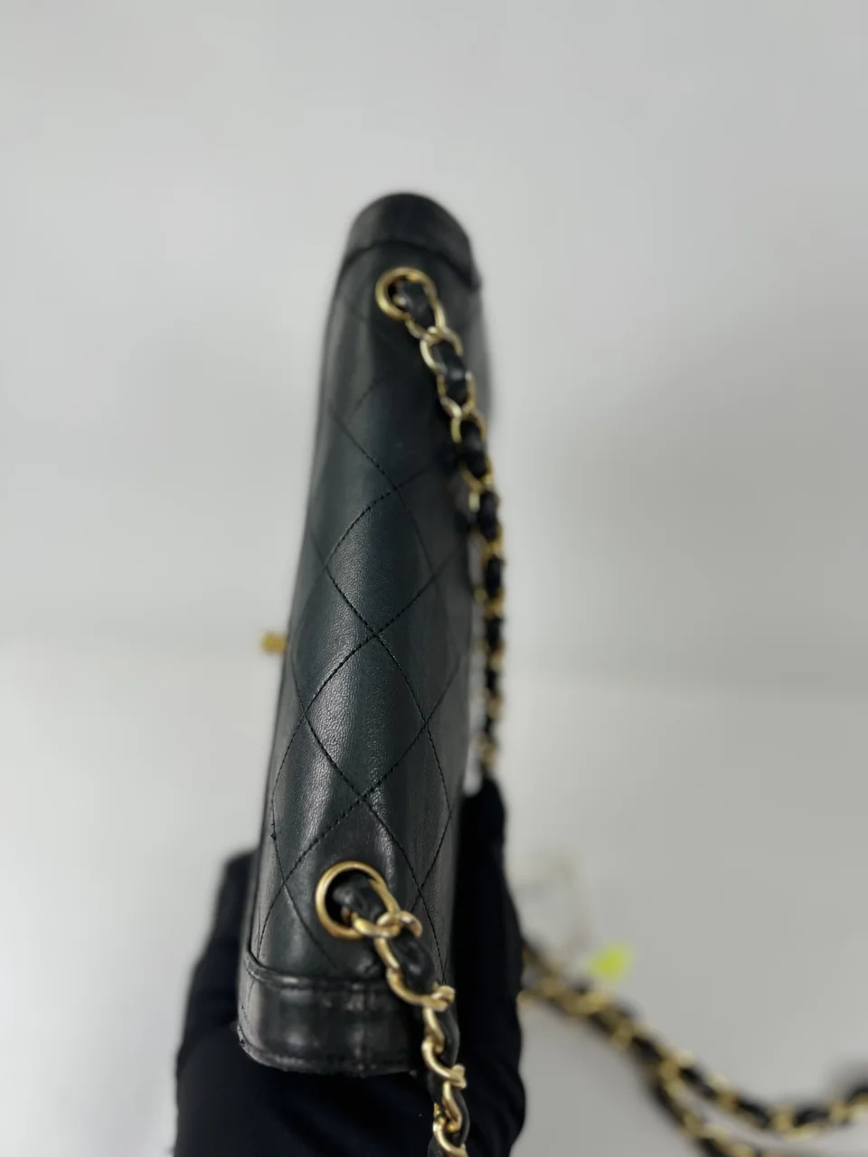 CHANEL LAMB SKIN MATELASSE CHAIN SHOULDER BAG view 9