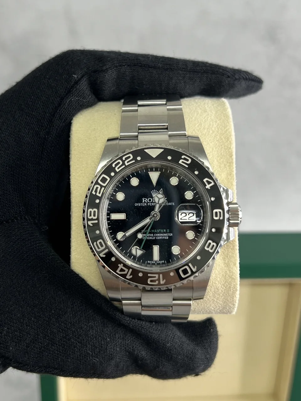 SS/AT ROLEX GMT MASTER II (2018/02/12, 116710LN, H5Y14982) view 4