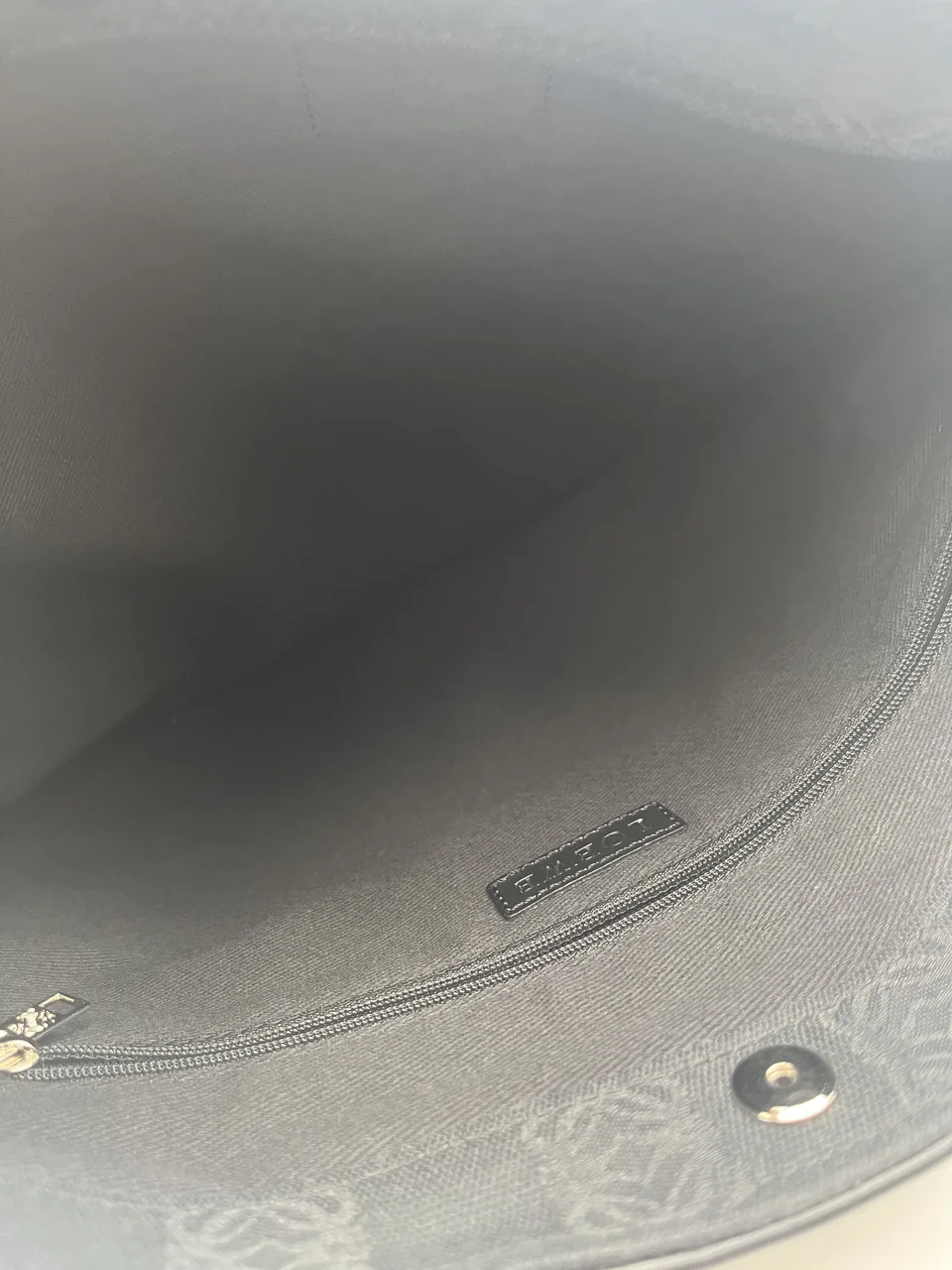 LOEWE ANAGRAM TOTE BAG (BLACK) view 6
