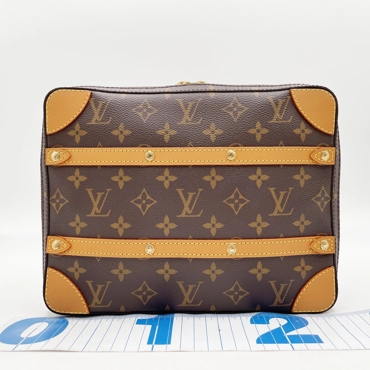 LV MONOGRAM SOFT TRUNK MESSENGER PM