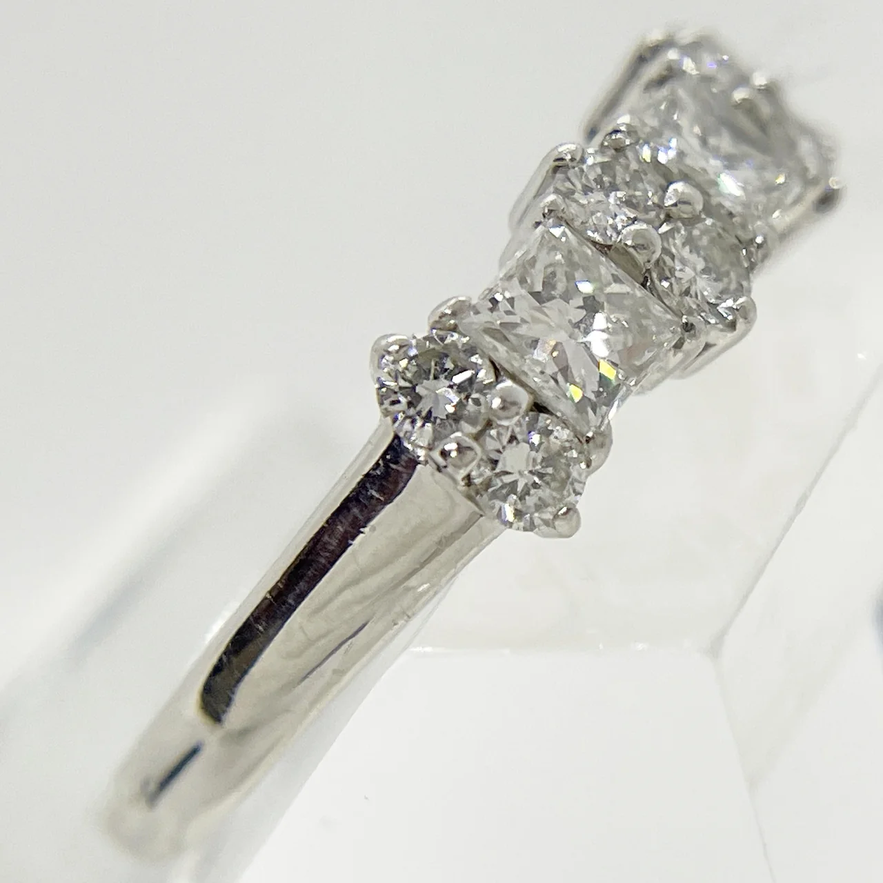 PT900 DIAMOND RING FD1.00CT 4.3G view 6