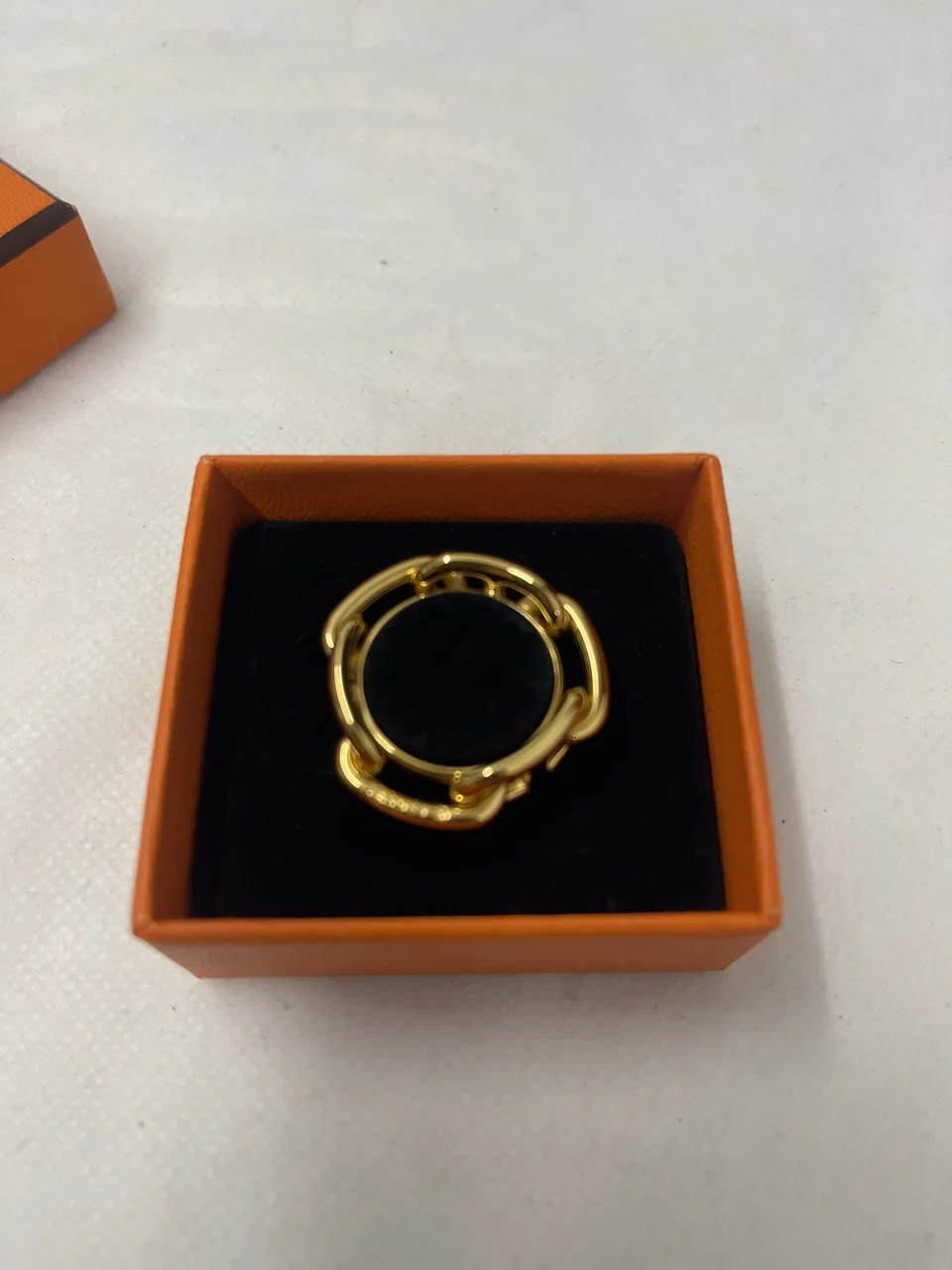 HERMES SCARF RING view 4