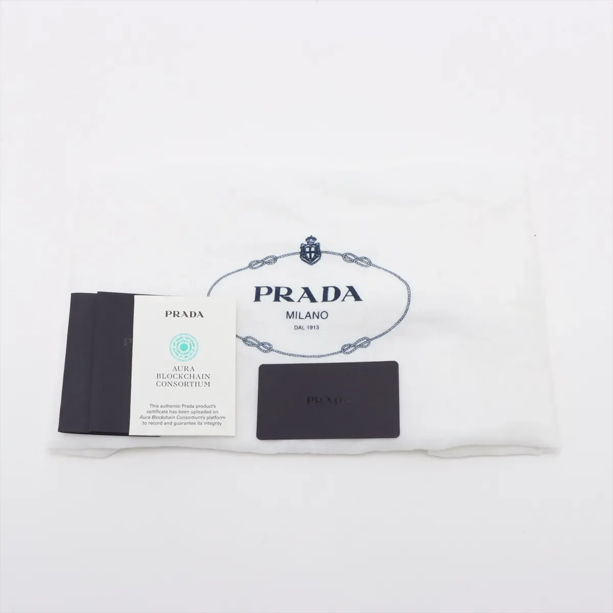 PRADA TESSUTO TWO-WAY SHOULDER BAG (BEIGE) view 10