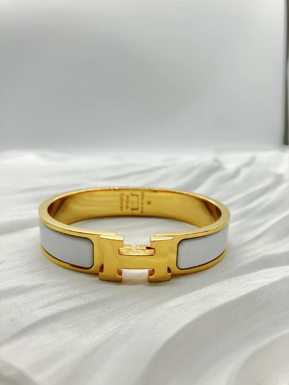 HERMES CLIC H (WHITE) hover