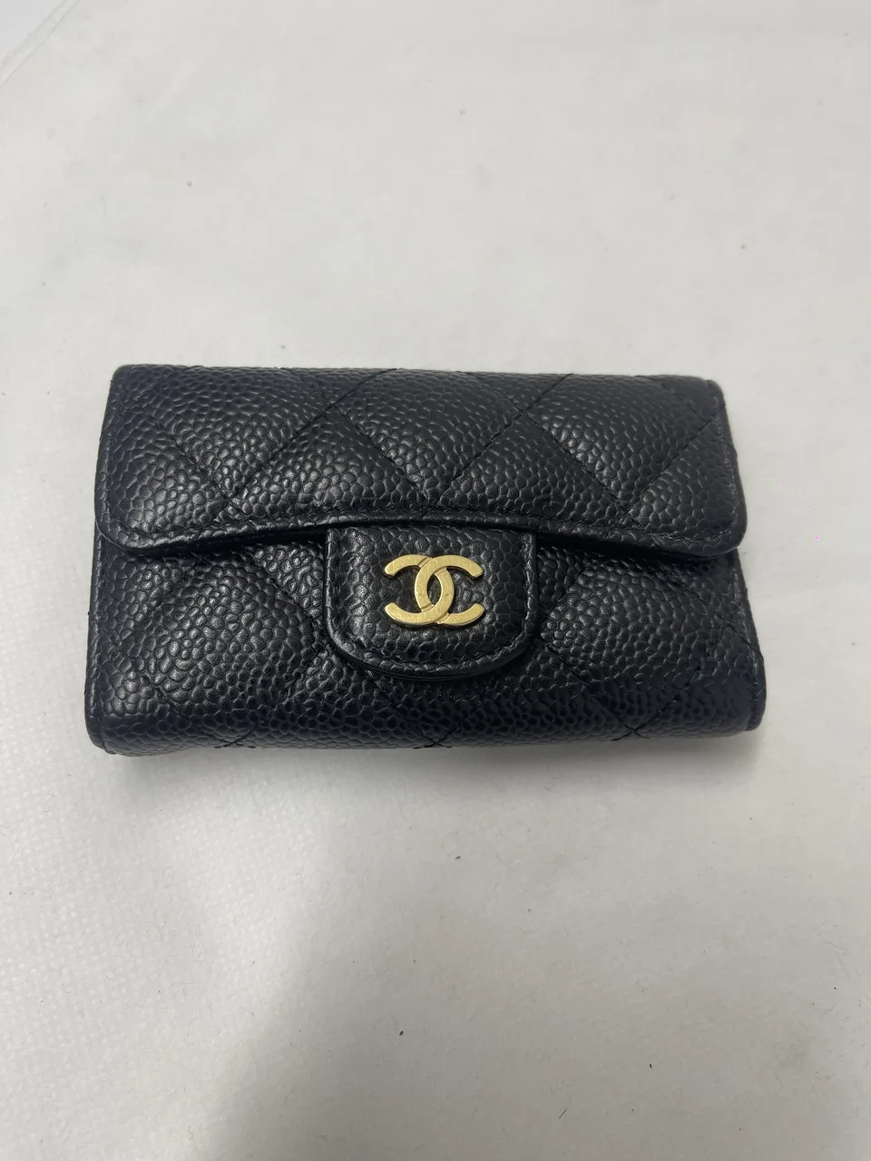 CHANEL CAVIAR TIMELESS CLASSIC KEY CASE hover