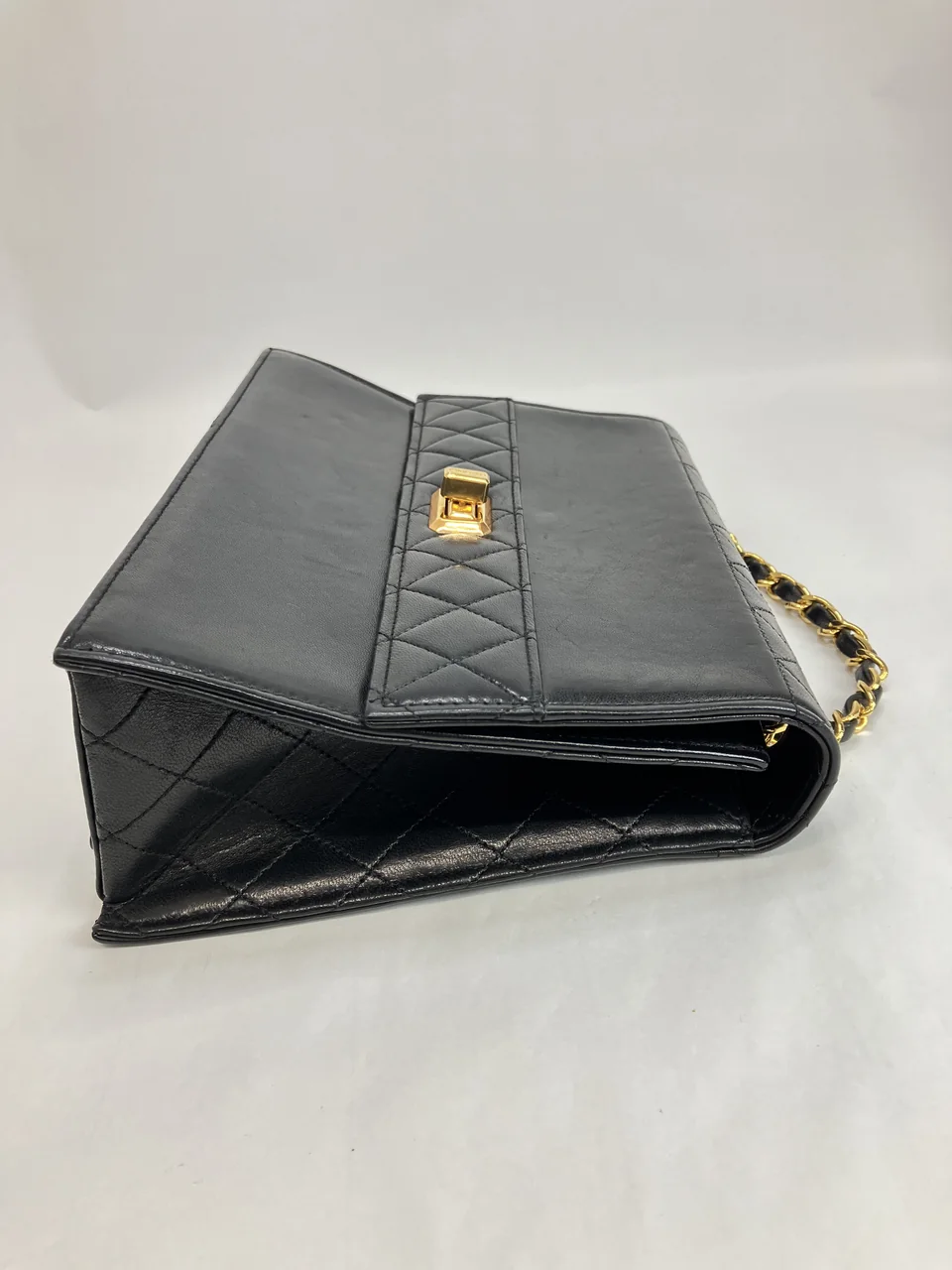 CHANEL LAMB SKIN CHAIN SHOULDER BAG (1 SERIAL CODE) view 9