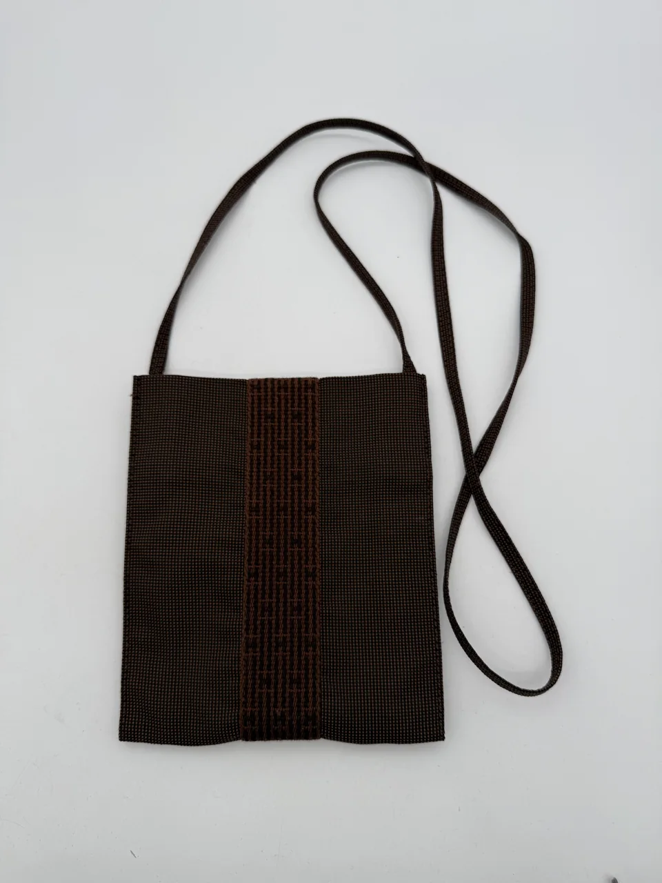 HERMES HERLINE POCHETTE (BROWN) hover