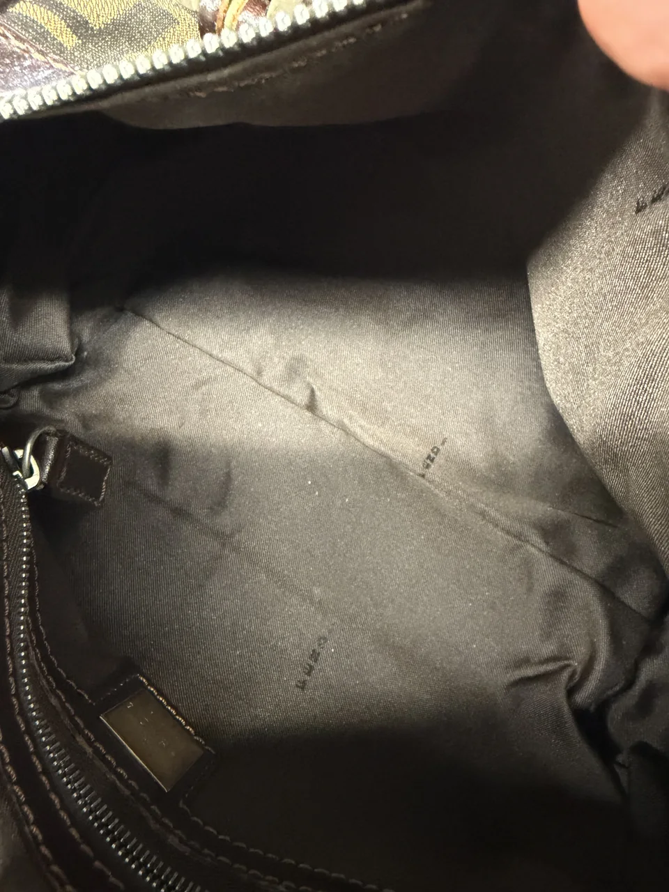 FENDI ZUCCA HANDBAG view 8