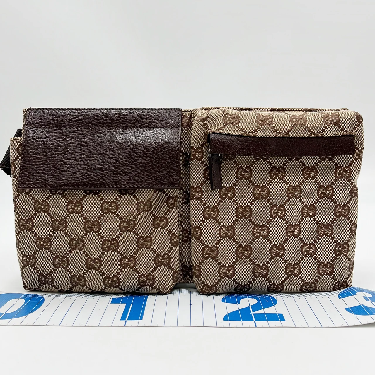 GUCCI GG CANVAS WAIST BAG