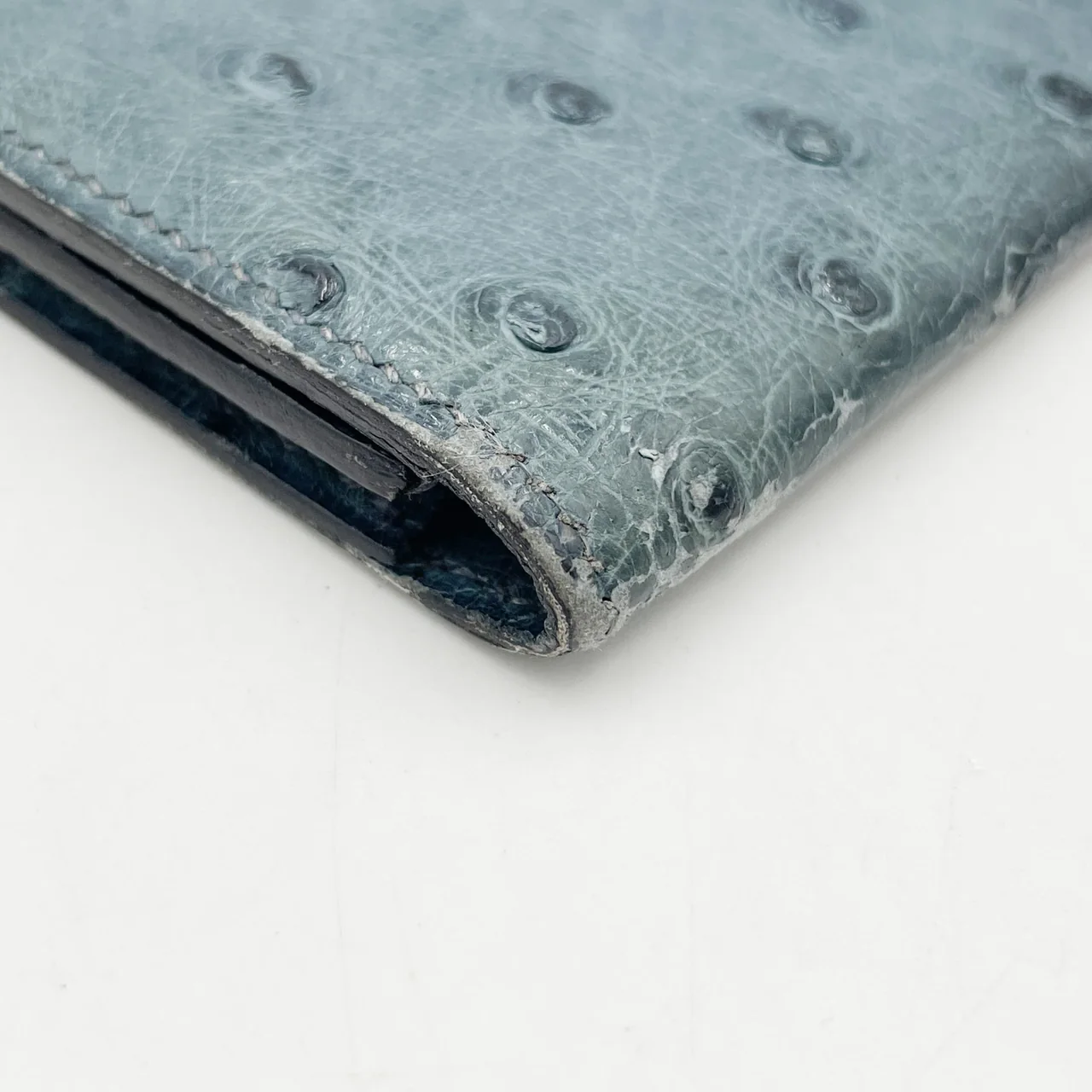HERMES BIFOLD WALLET (OSTRICH) view 7