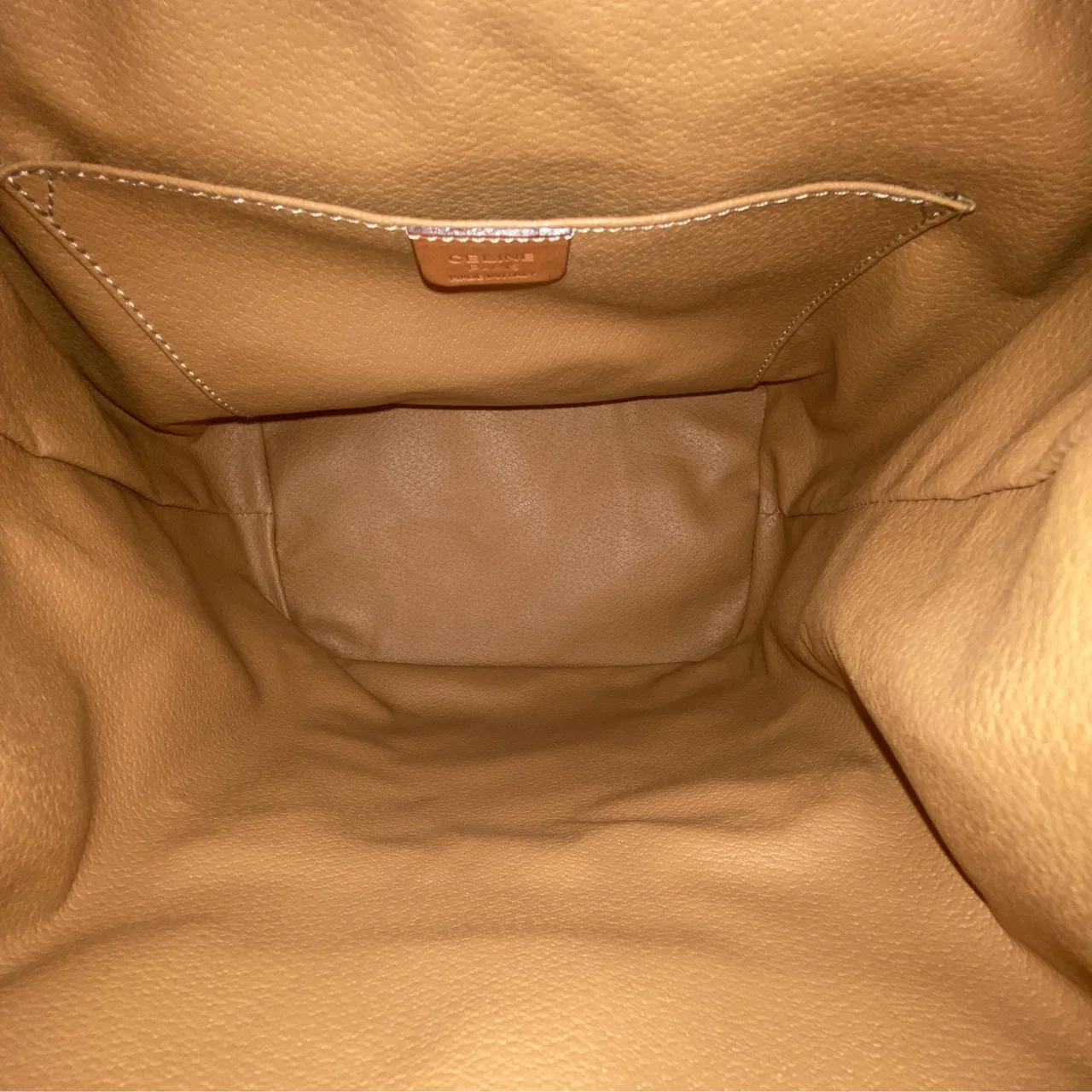 CELINE MACADAM BACKPACK (BROWN) view 7