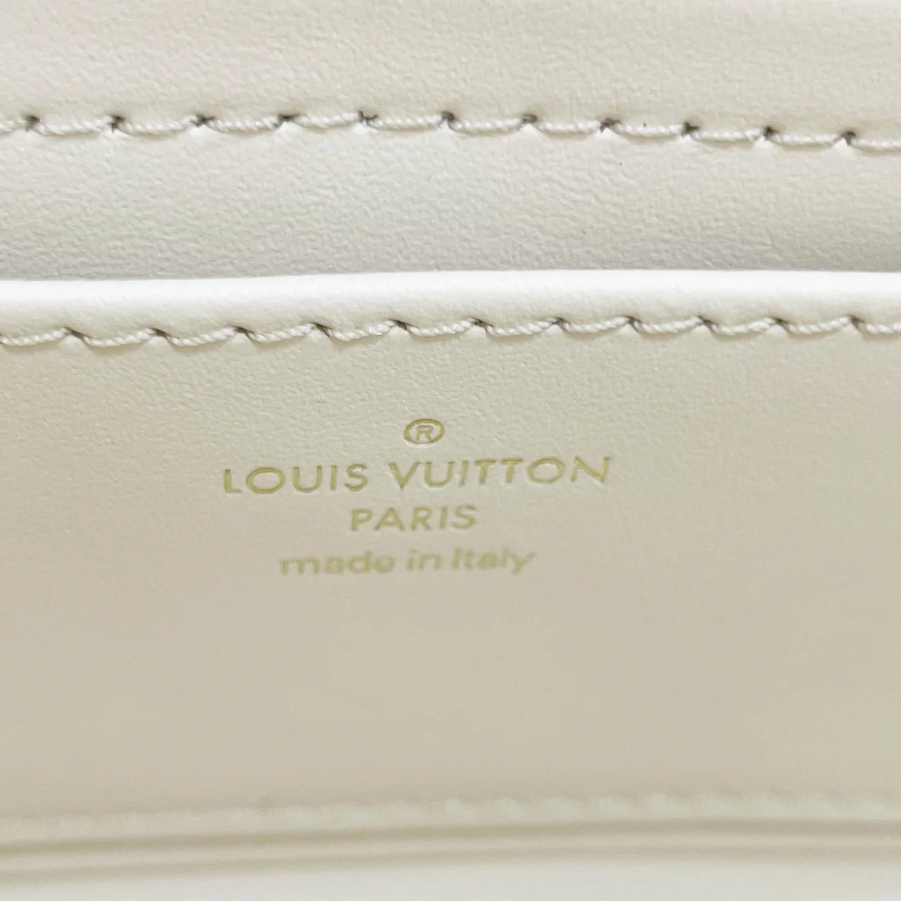 LV LAMB LEATHER GO-14 MALTAGE PM (VANILLA) view 13
