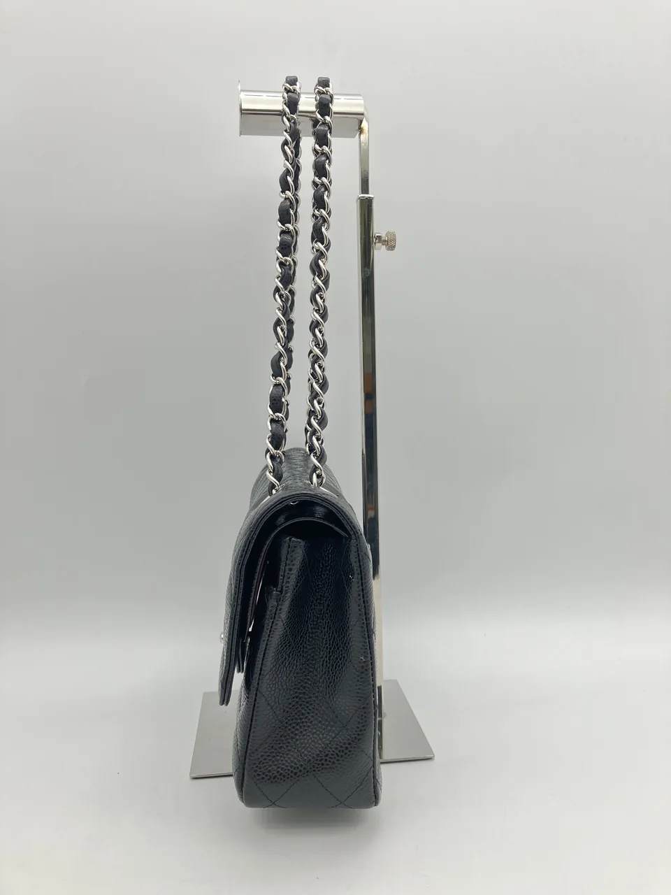 CHANEL CAVIAR DOUBLE FLAP MATELASSE 25 view 5
