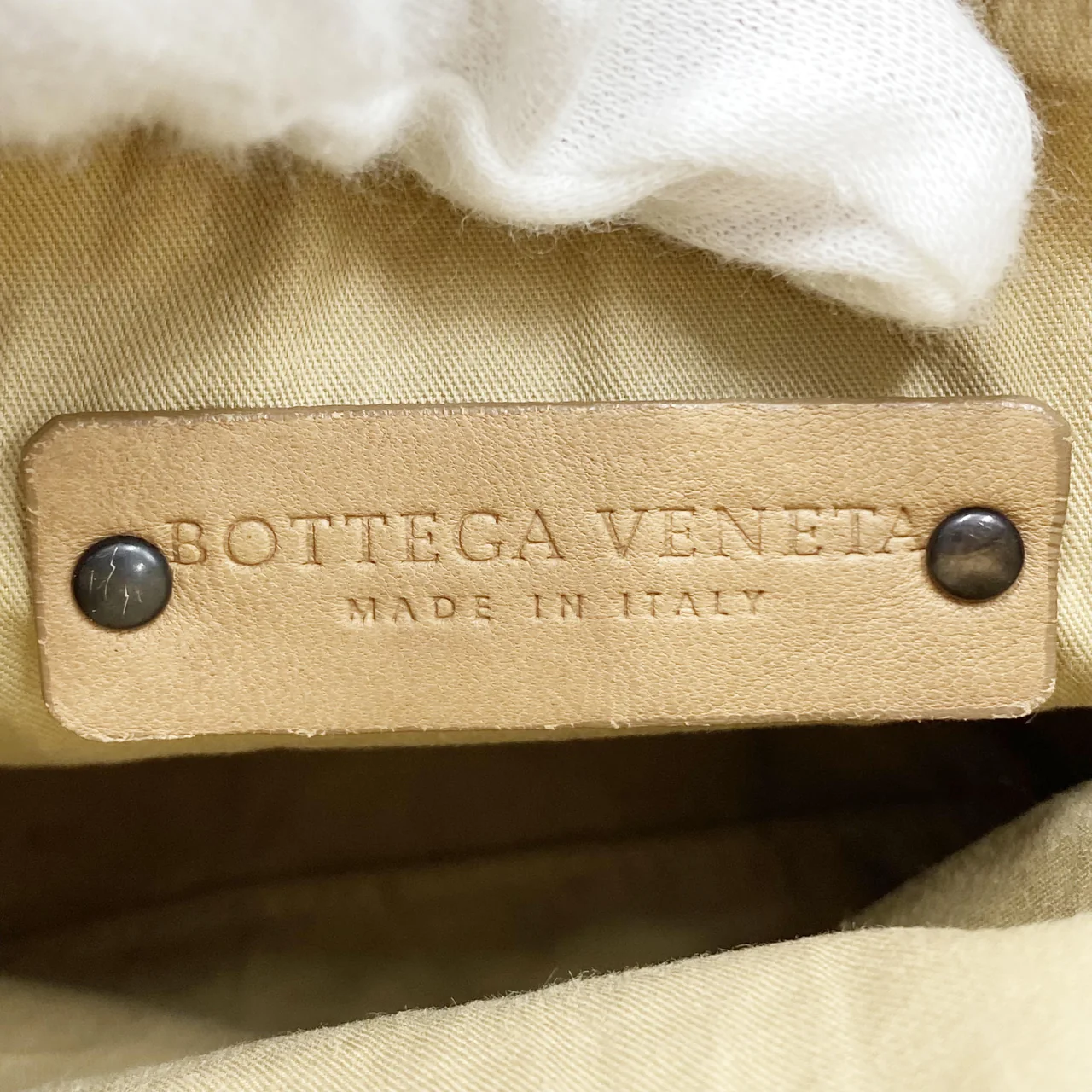 BOTTEGA VENETA SHOULDER BAG (DARK BEIGE) view 4