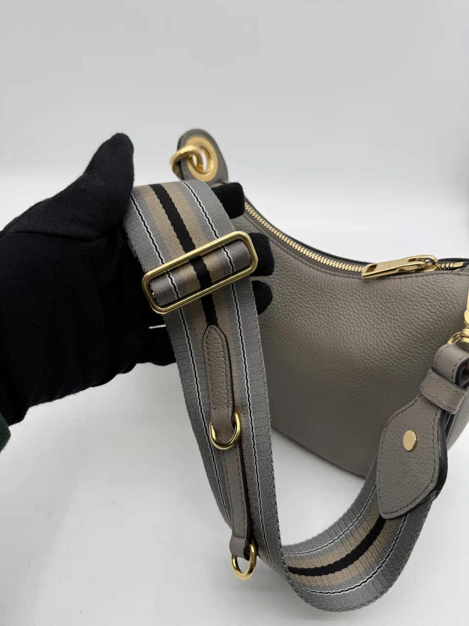 PRADA VITELLO PHOENIX SHOULDER BAG (BROWN) view 11