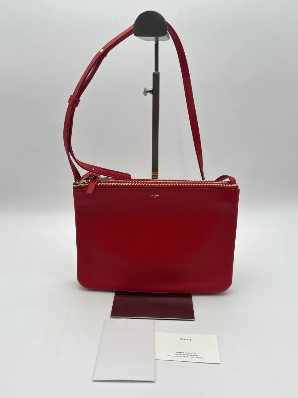 CELINE TRIO LARGE (RED) view 2