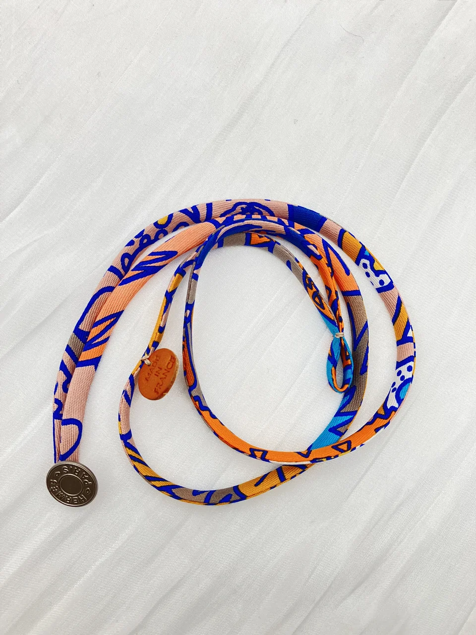 HERMES PETIT ASHE BRACELET (ORANGE) hover