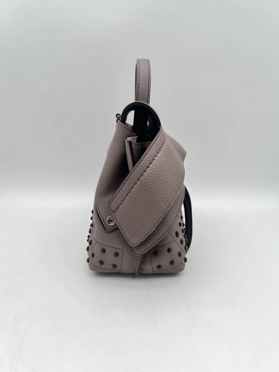 TOD'S TWO-WAY SHOULDER BAG (DUSTY PURPLE) view 5