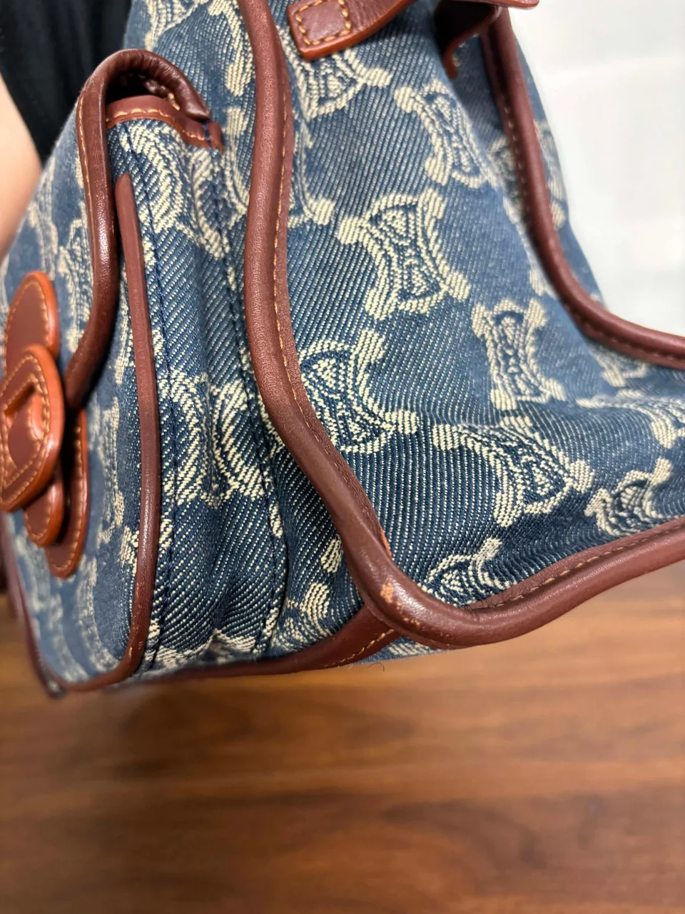 CELINE MACADAM HANDBAG view 3