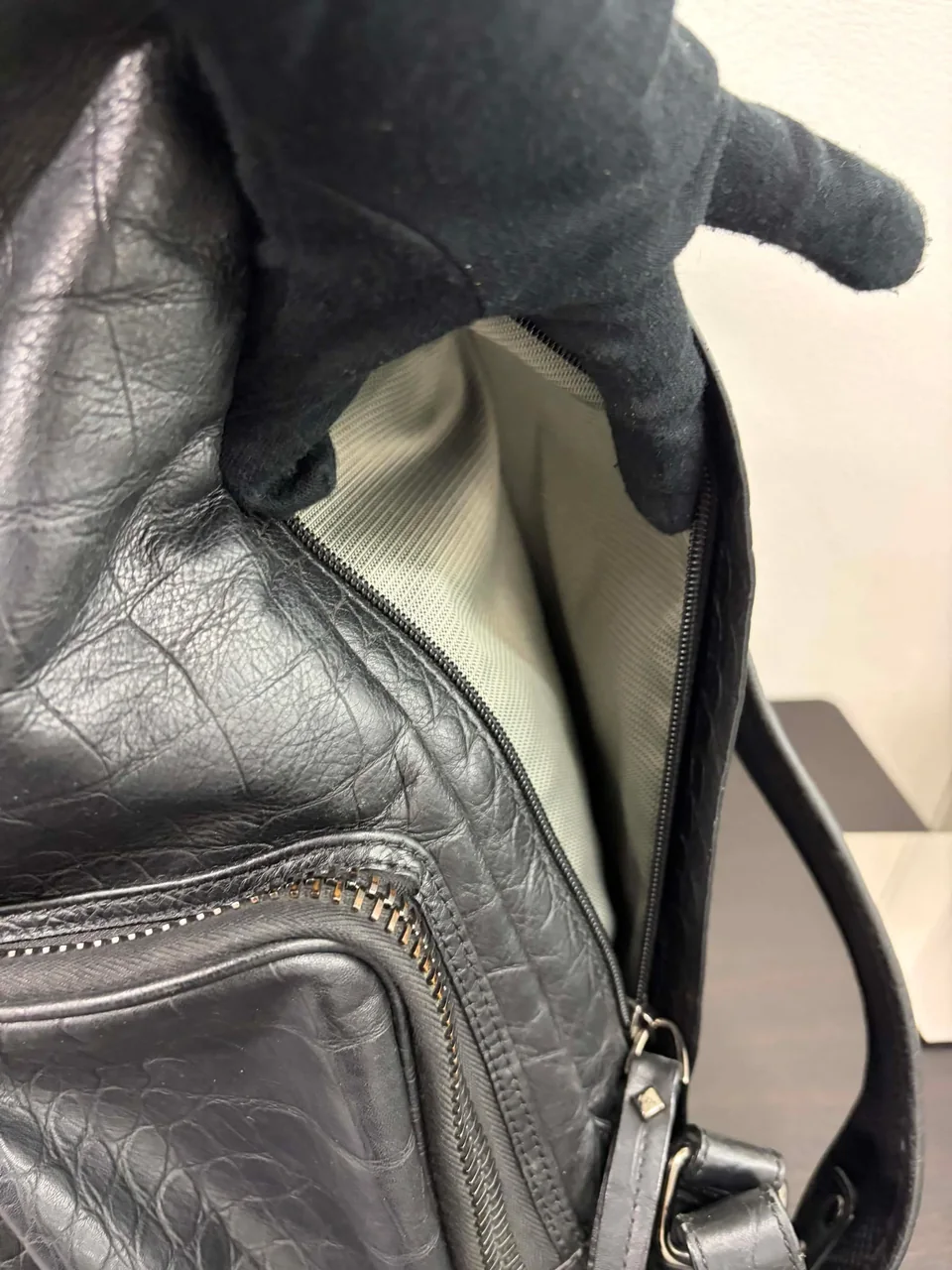MCM BACKPACK (BLACK) view 12