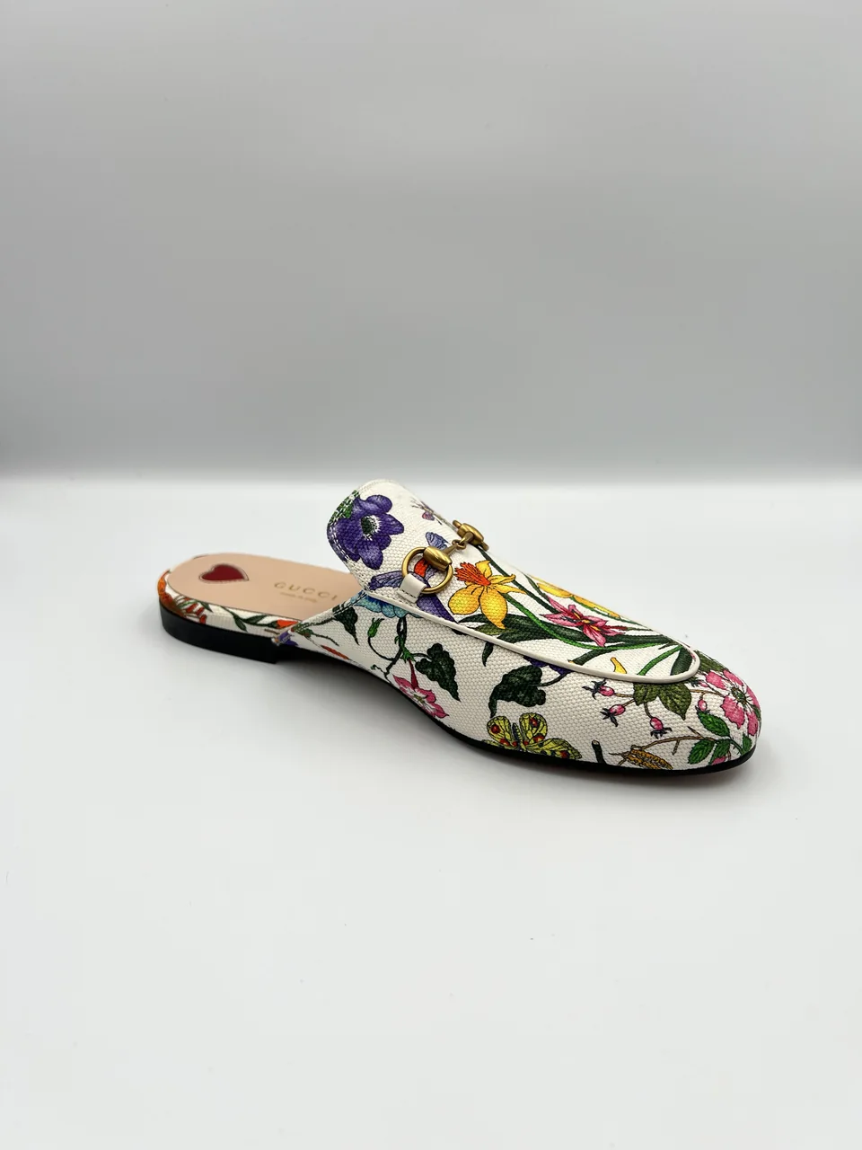GUCCI FLORAL PRINCETOWN MULES (SIZE 39 1/2) view 7