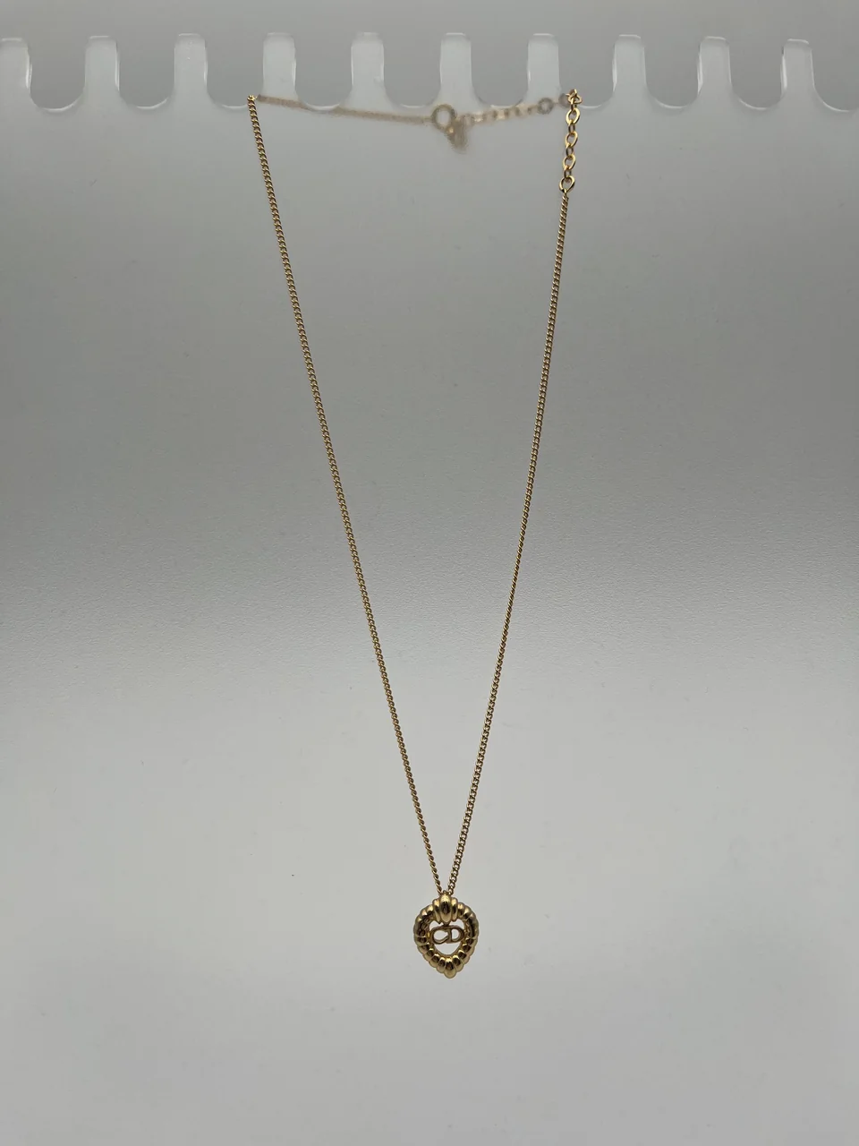 DIOR LOGO NECKLACE view 7