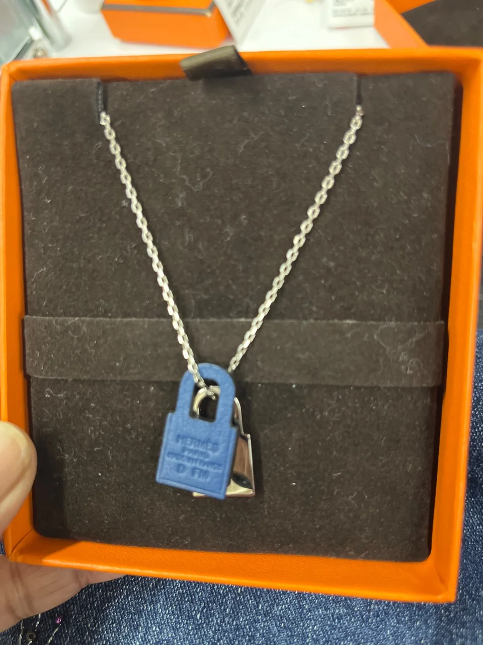 HERMES O'KELLY PM NECKLACE (D STAMP) hover