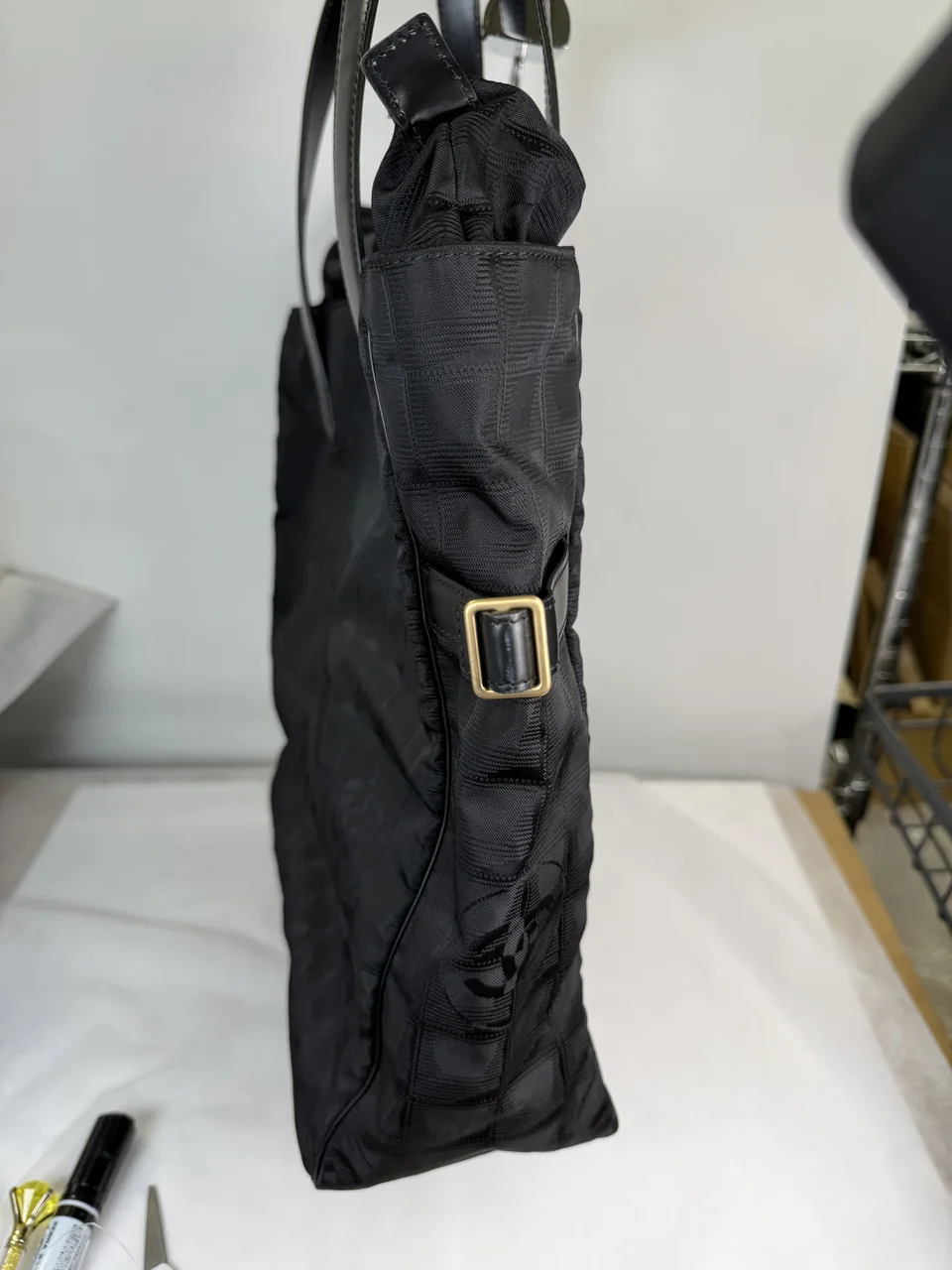 CHANEL NEW TRAVEL LINE TOTE MM view 3