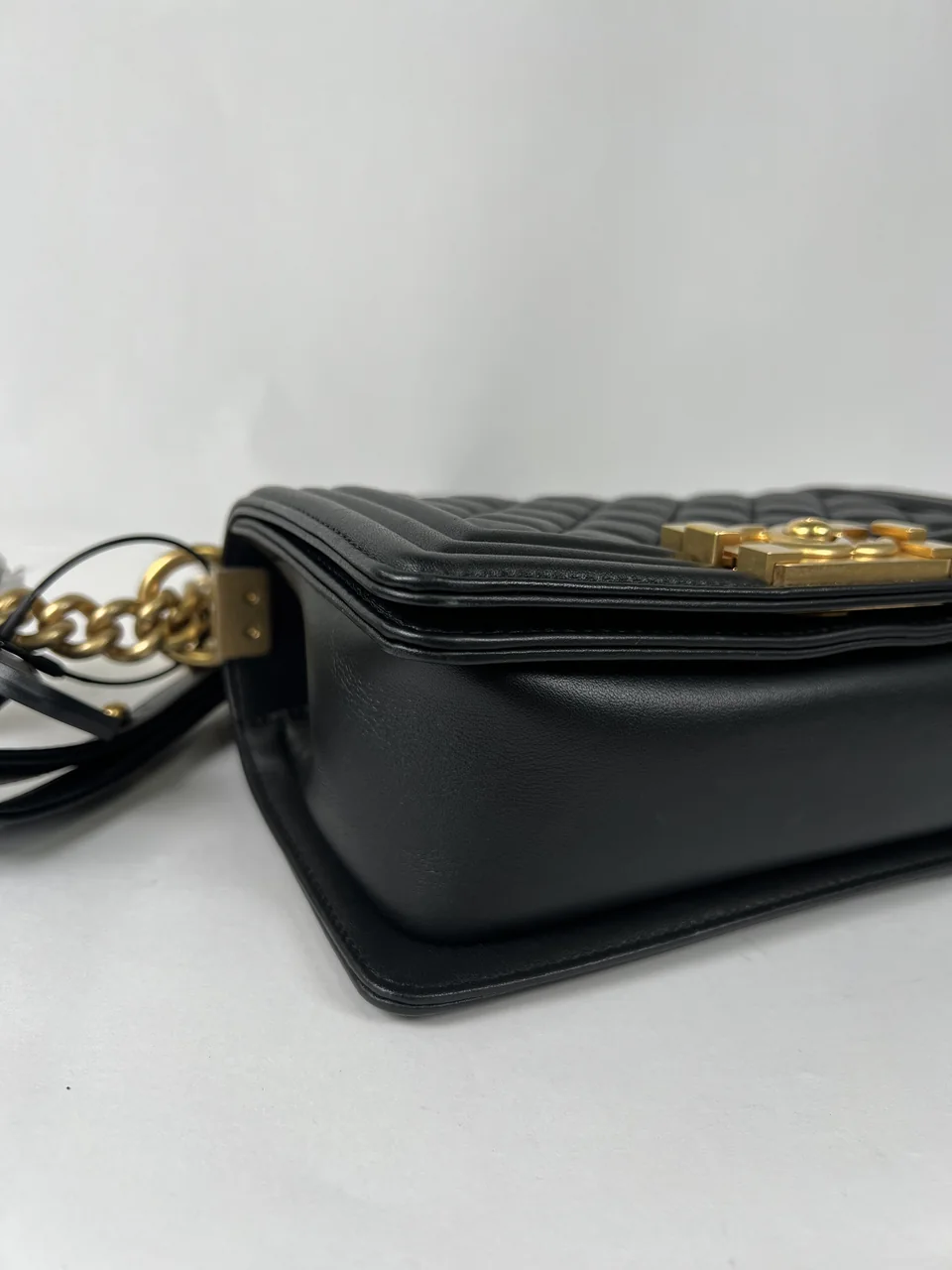 CHANEL LAMB SKIN LE BOY 20 view 12