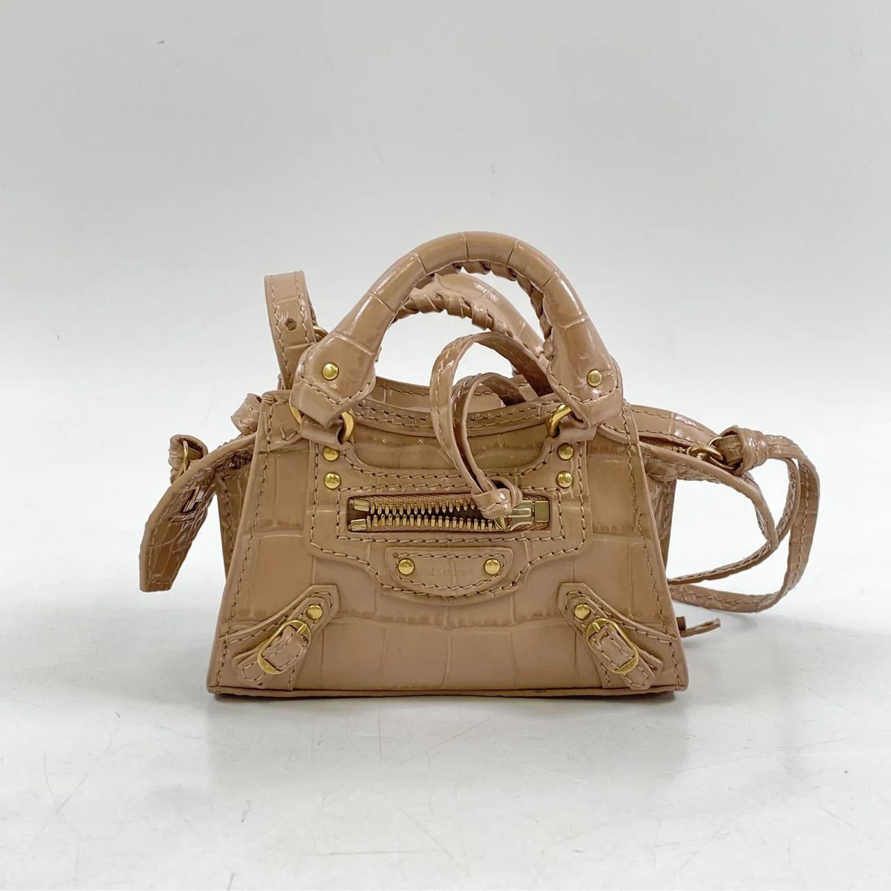 BALENCIAGA NEO CLASSIC NANO (BEIGE) view 12