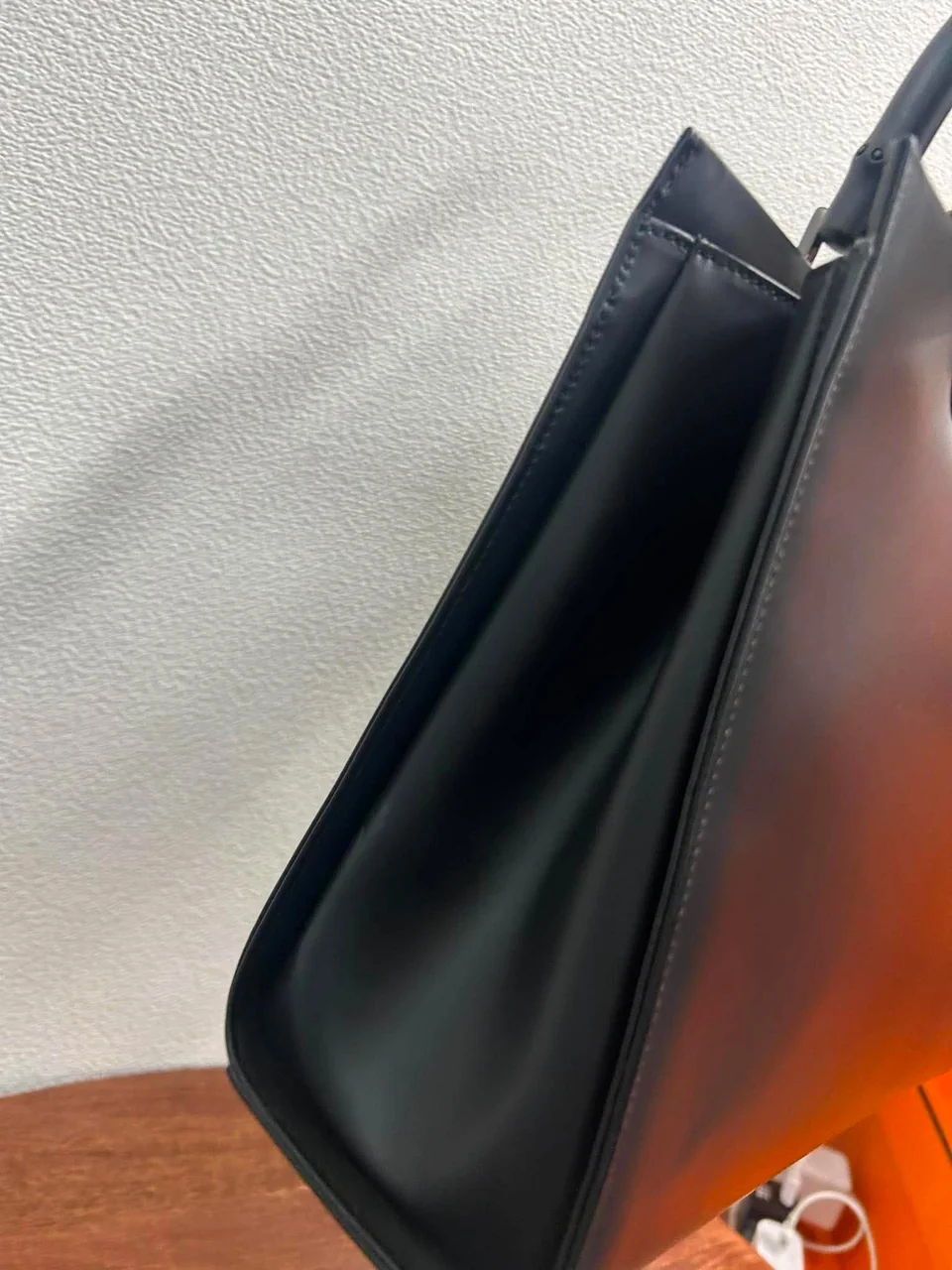 GUCCI BAMBOO TOTE BAG (BLACK) view 5