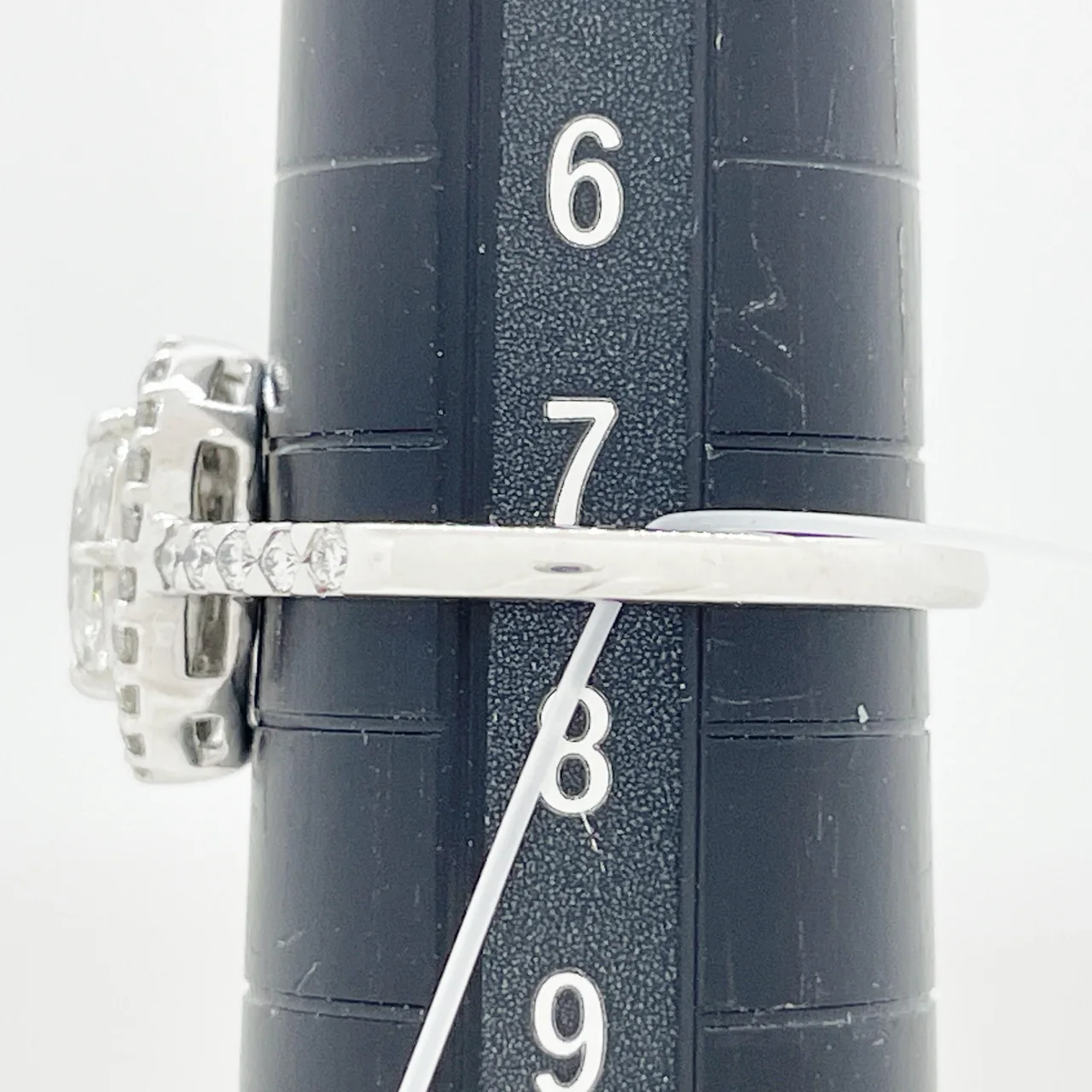 PT900 DIAMOND RING D0.222CT FD0.20CT 3.0G view 7