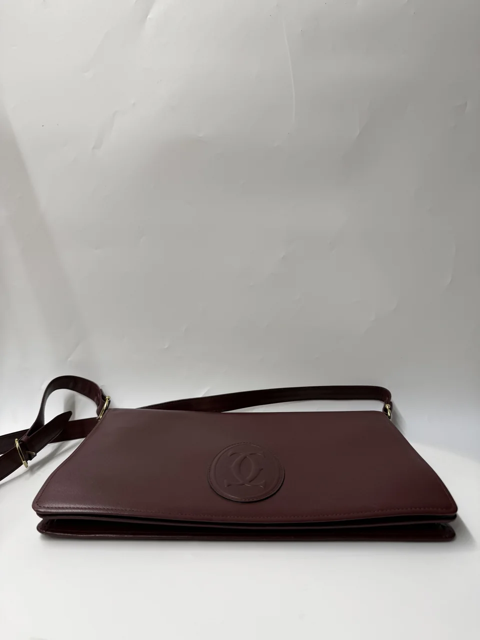 CARTIER MAST LINE SHOULDER BAG (BORDEAUX) view 5