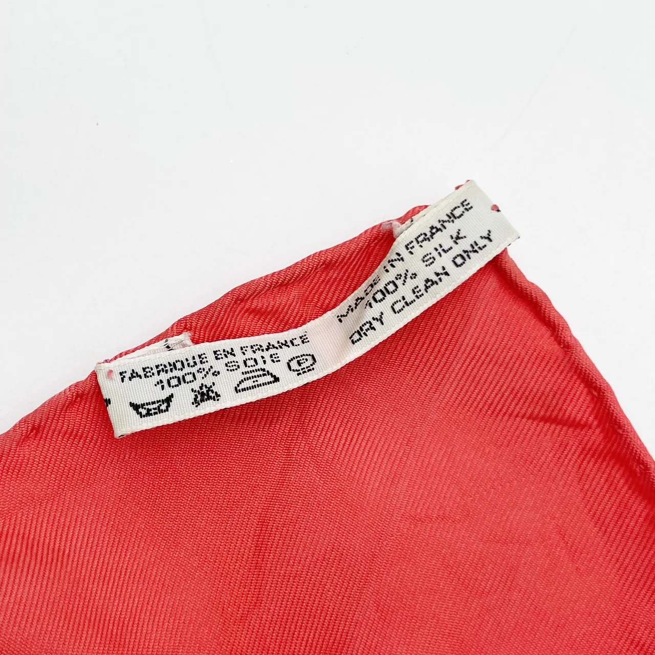 HERMES SCARF (RED/BLUE) view 5