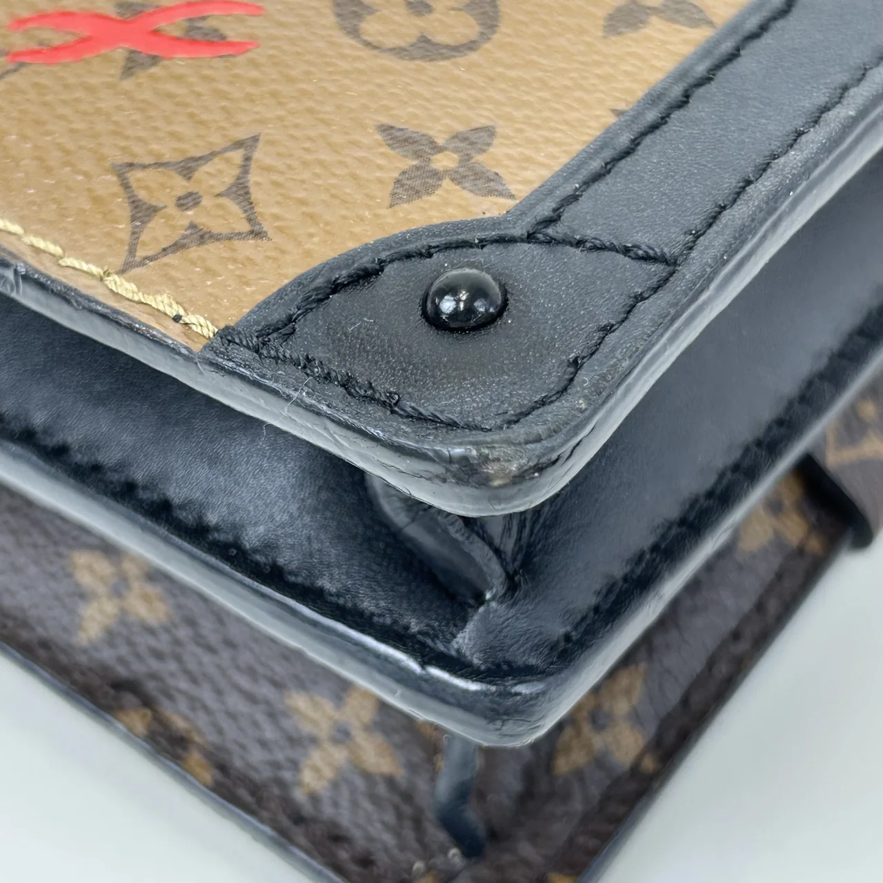 LV MONOGRAM REVERSE TRUNK CLUTCH view 5